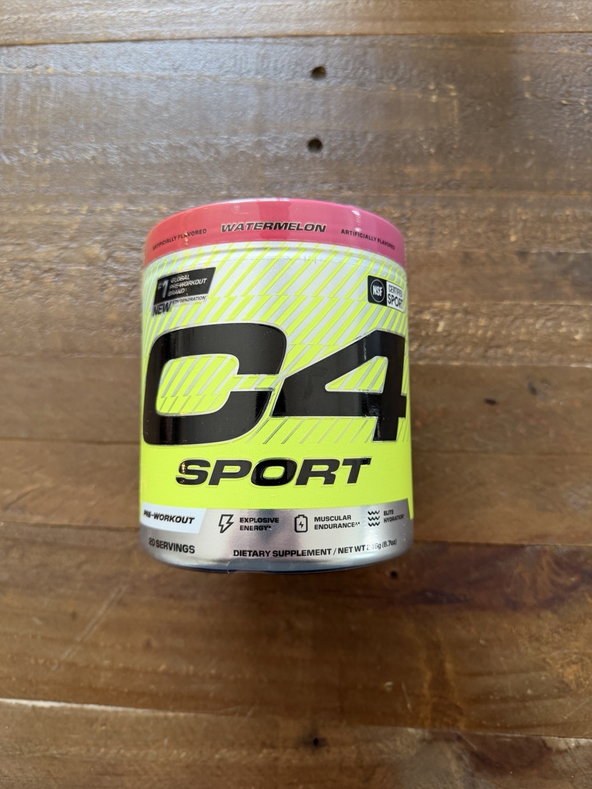 2 Pack – C4 Sport, Pre-Workout, Watermelon, 8.7 oz (246 g)