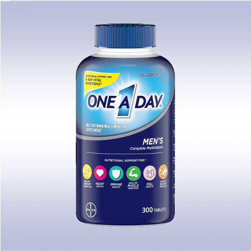ONE A DAY MENS MULTI VITAMIN (300 TABLETS) 1 energy immune health gluten-free