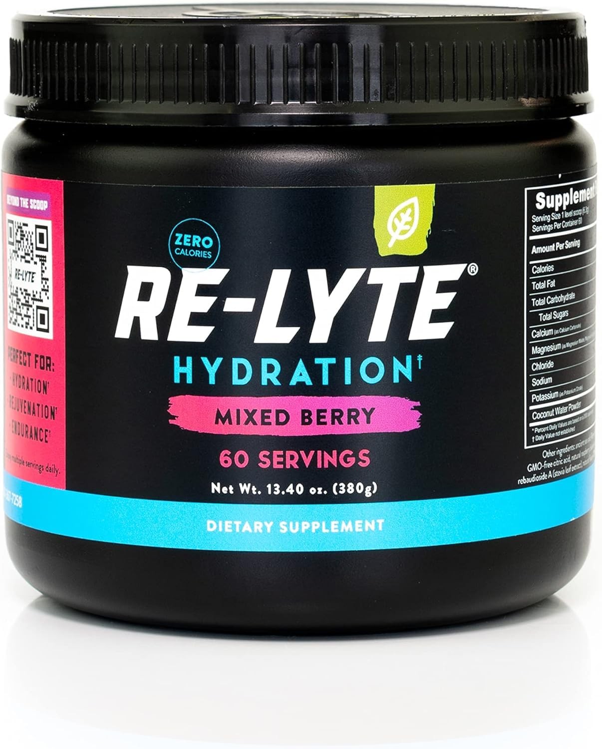 Hydration Drink Mix Electrolyte Supplement Re Lyte dietary capsules