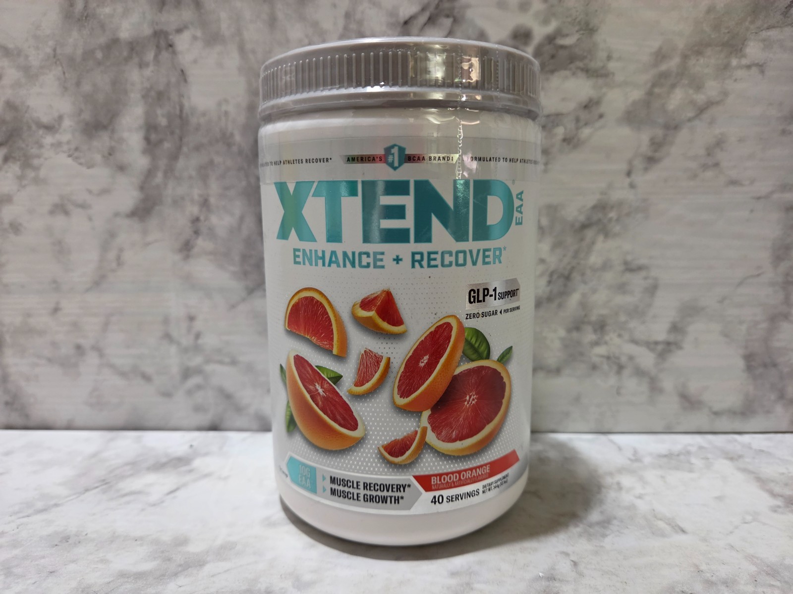Xtend 10g EAA Enhance + Recover Blood Orange 40 Servings 12.1 OZ 11/2027