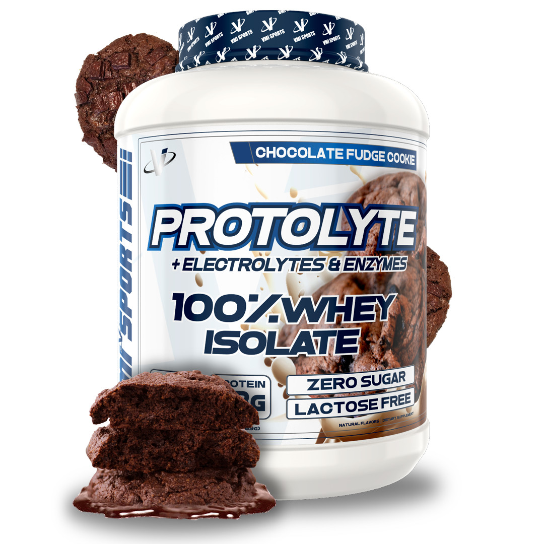 VMI Sports® ProtoLyte® 100% Whey Protein Isolate 4.6lb – Chocolate Fudge Cookie