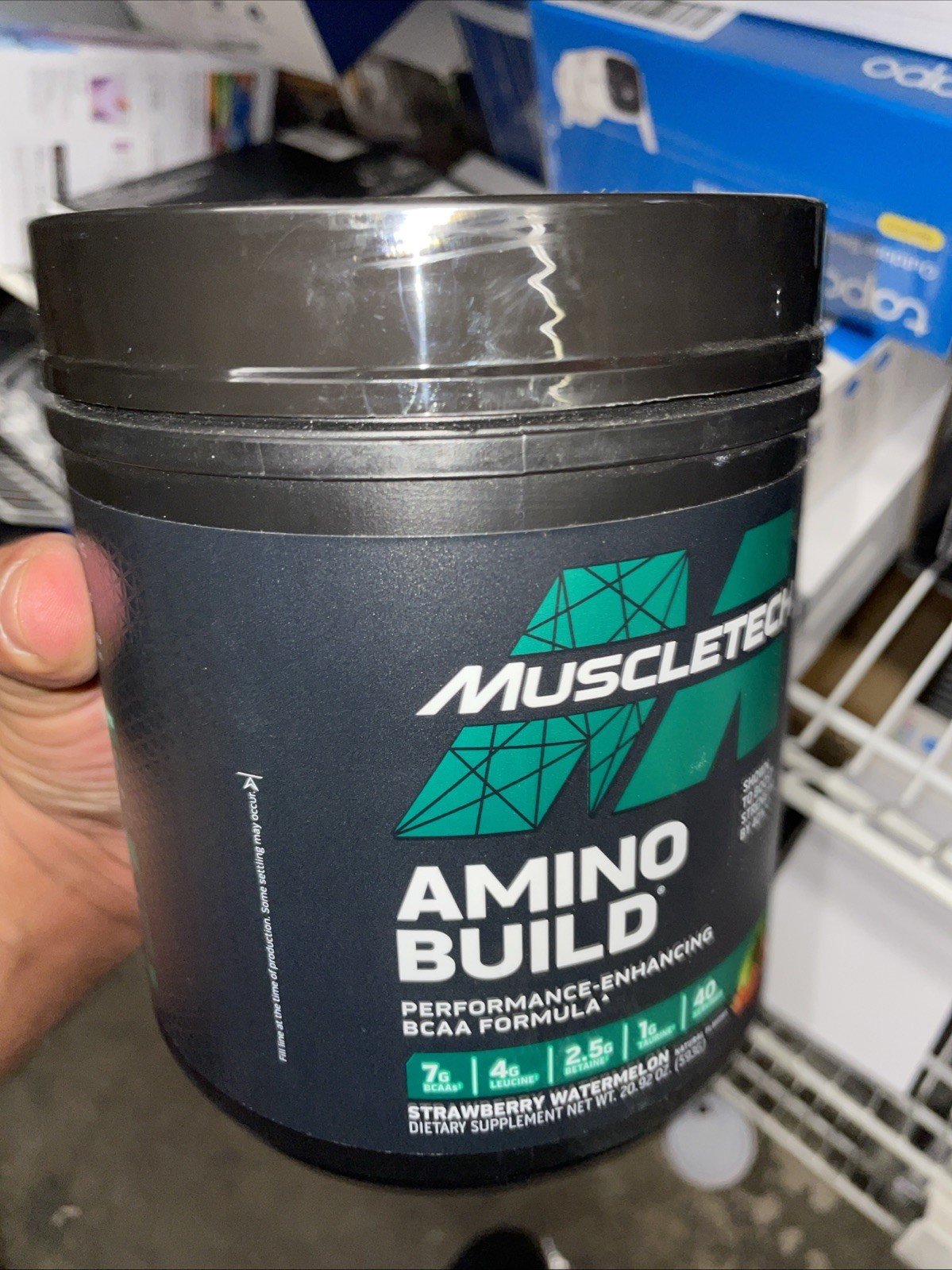 MuscleTech BCAA Powder for Men & Women, Strawberry Watermelon -Boosts Strength