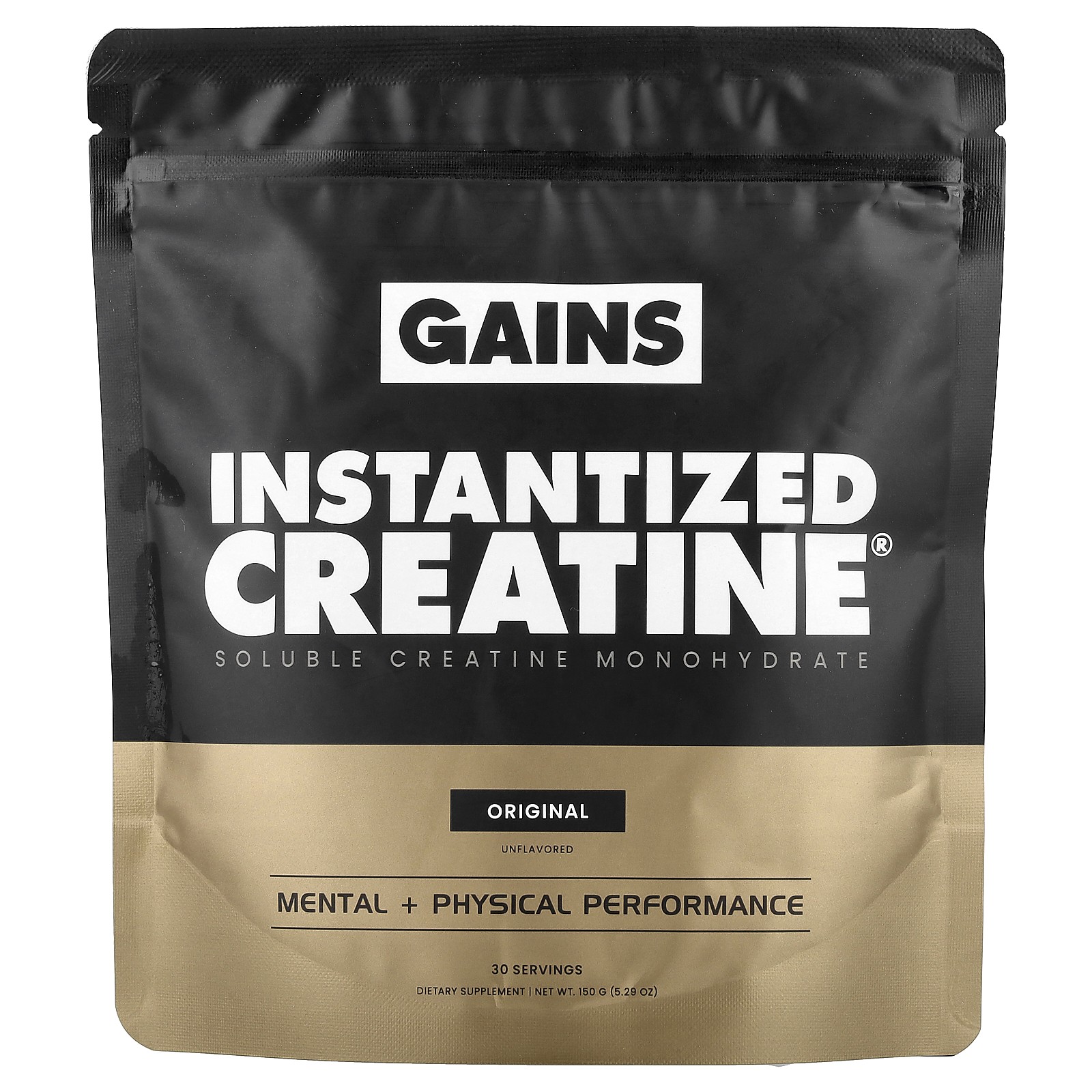 Instantized Creatine®, Soluble Creatine Monohydrate, Original, Unflavored, 5.29