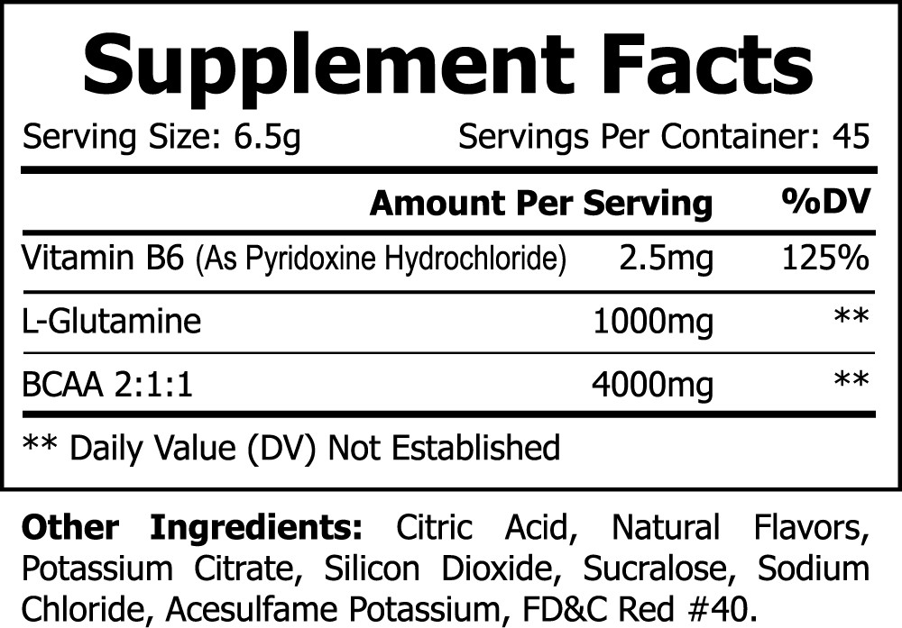 BCAA (Fruit Punch)