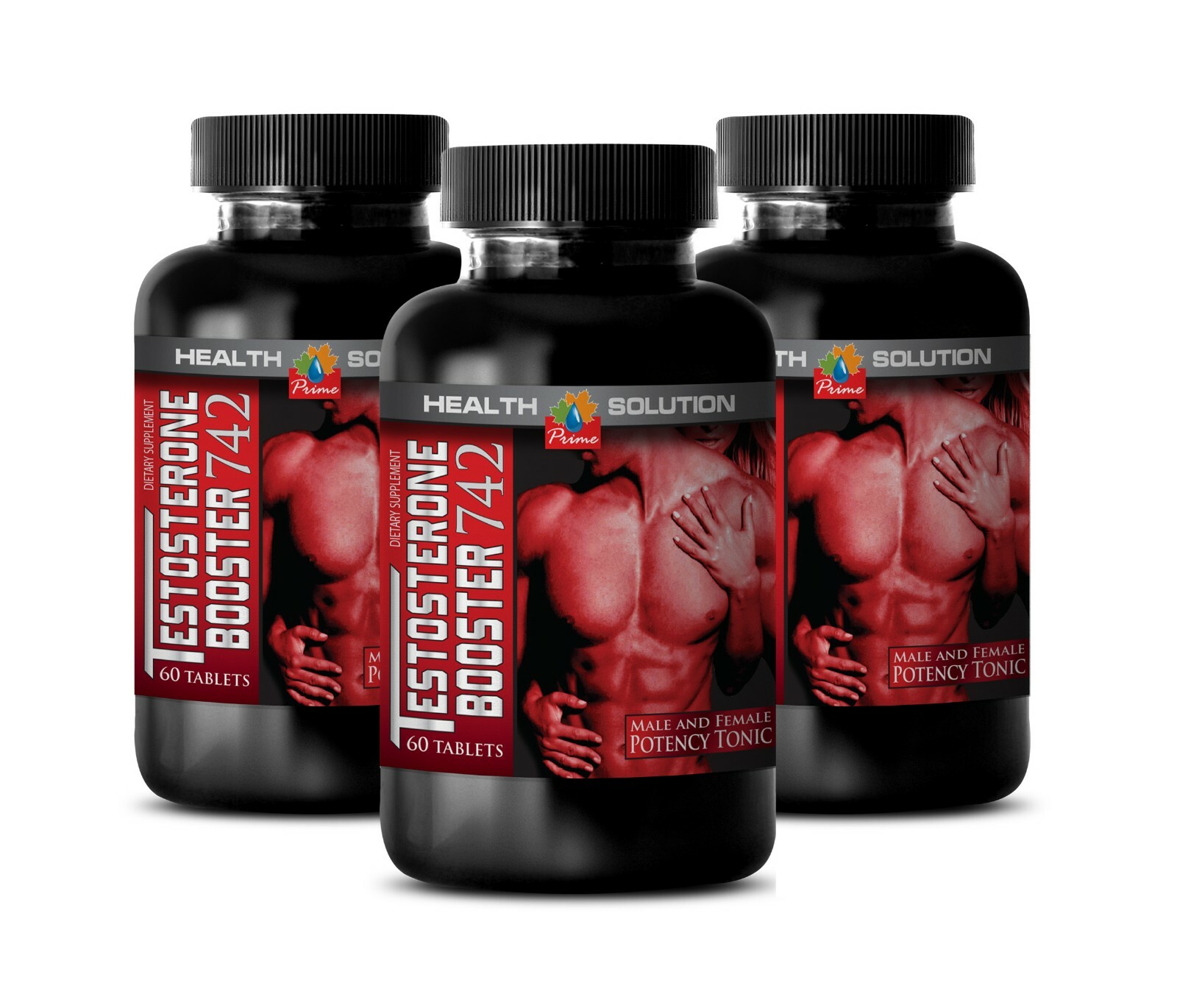 Test Booster 742 Natural Potency Tonic Muscle Building Male & Female (3 B)