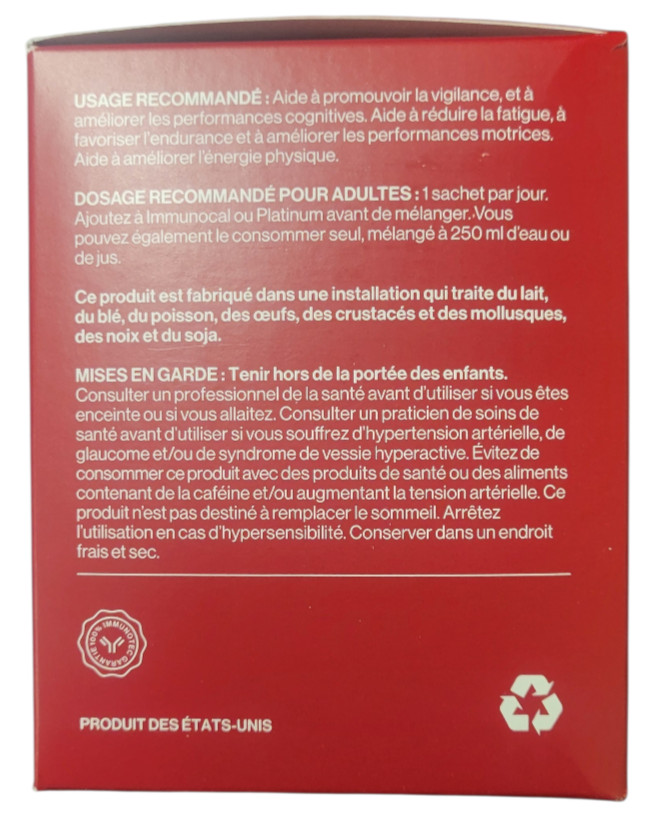Immunocal Booster Hibiscus (30 Stick Packs) – New – Free Shipping – Exp 10/2027