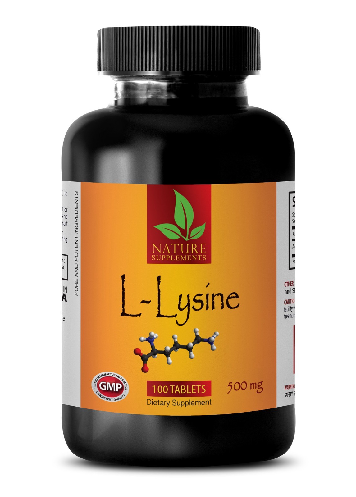 Supplement For Muscle Growth – L-LYSINE 500mg – Mass Gainer Strength – 100 Tabs