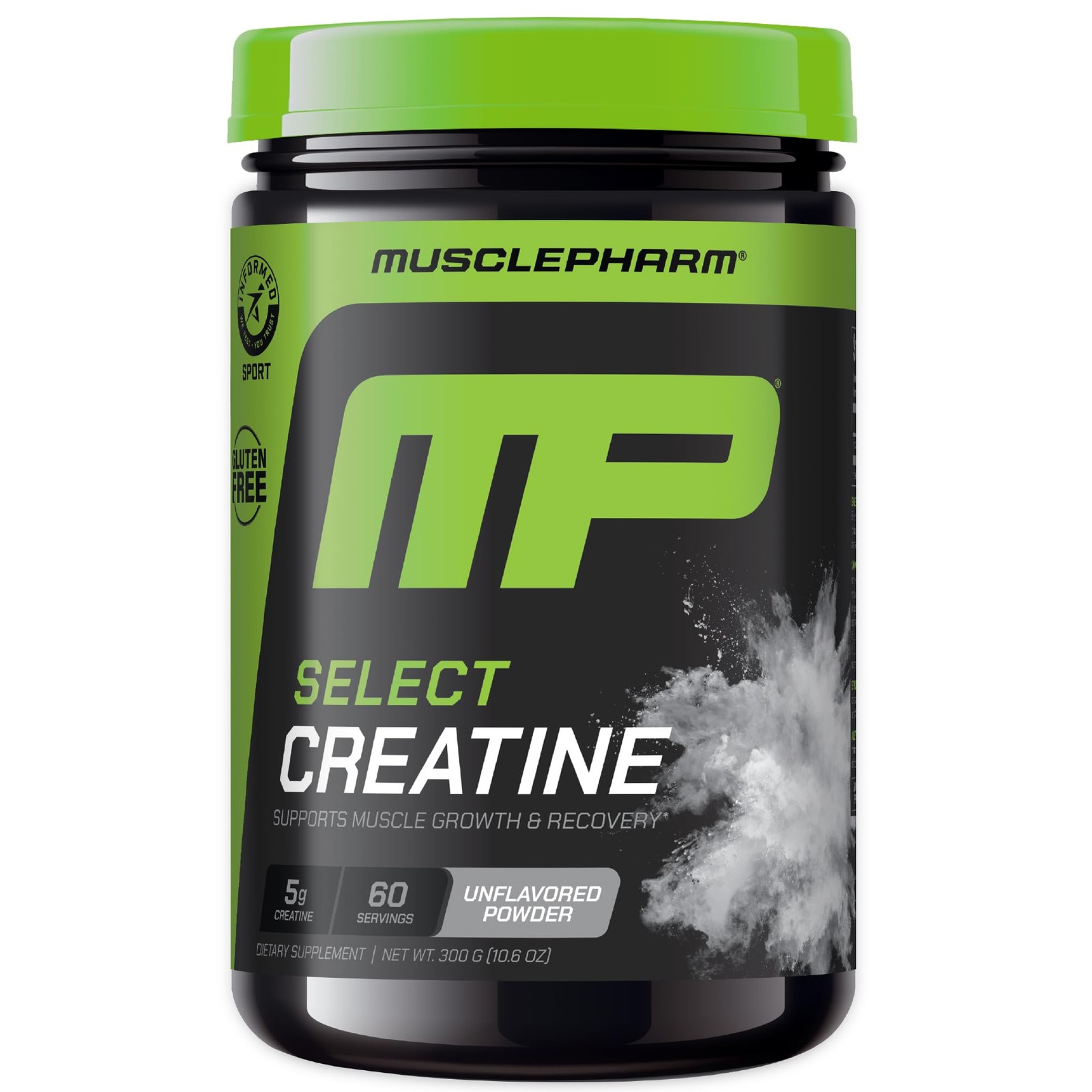 MusclePharm Creatine Monohydrate Powder, Pre Workout Muscle Builder & Post Wo…