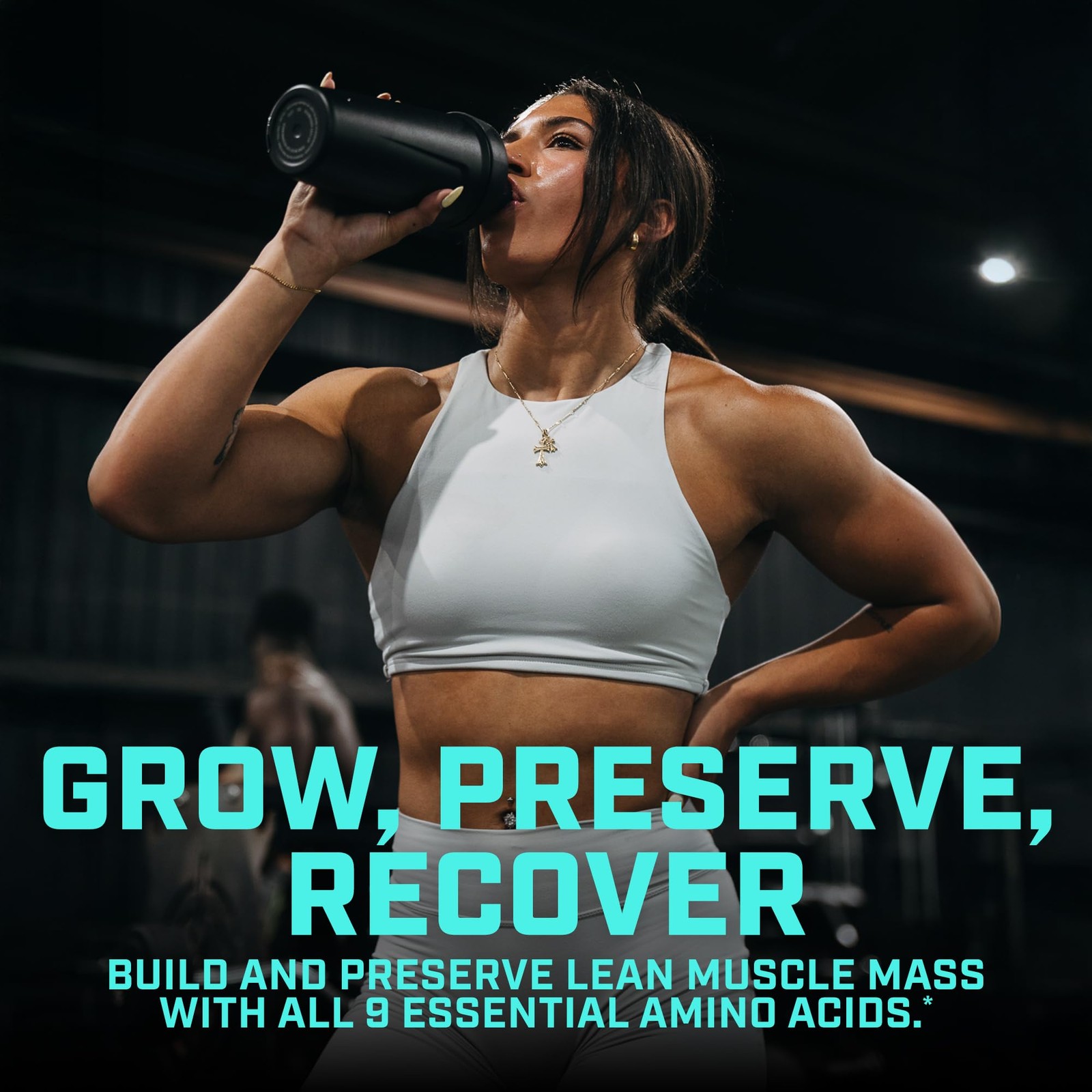 EAA + BCAA Powder for Muscle Recovery & Lean Muscle Growth, 9 Essential Amino…