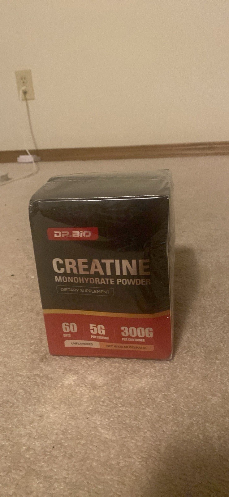 Dr. Bio Instant Boost Creatine Monohydrate Powder 60 Days, 300G