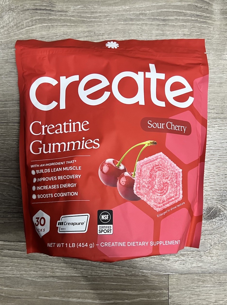 Creatine Gummies – NSF Certified, Made with Creapure Creatine Sour Cherry