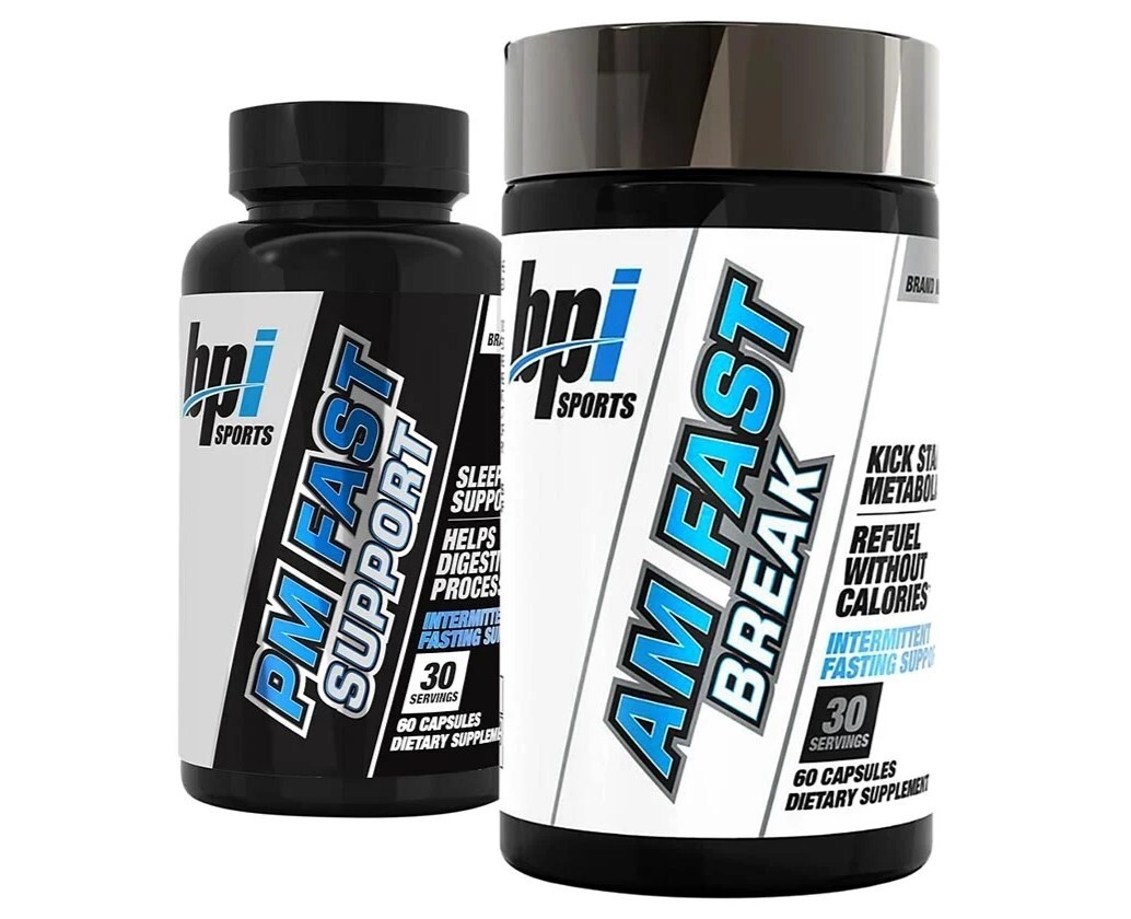 AM Fast Break + PM Support 90 Caps 30 serv each BPI Sports 02/24