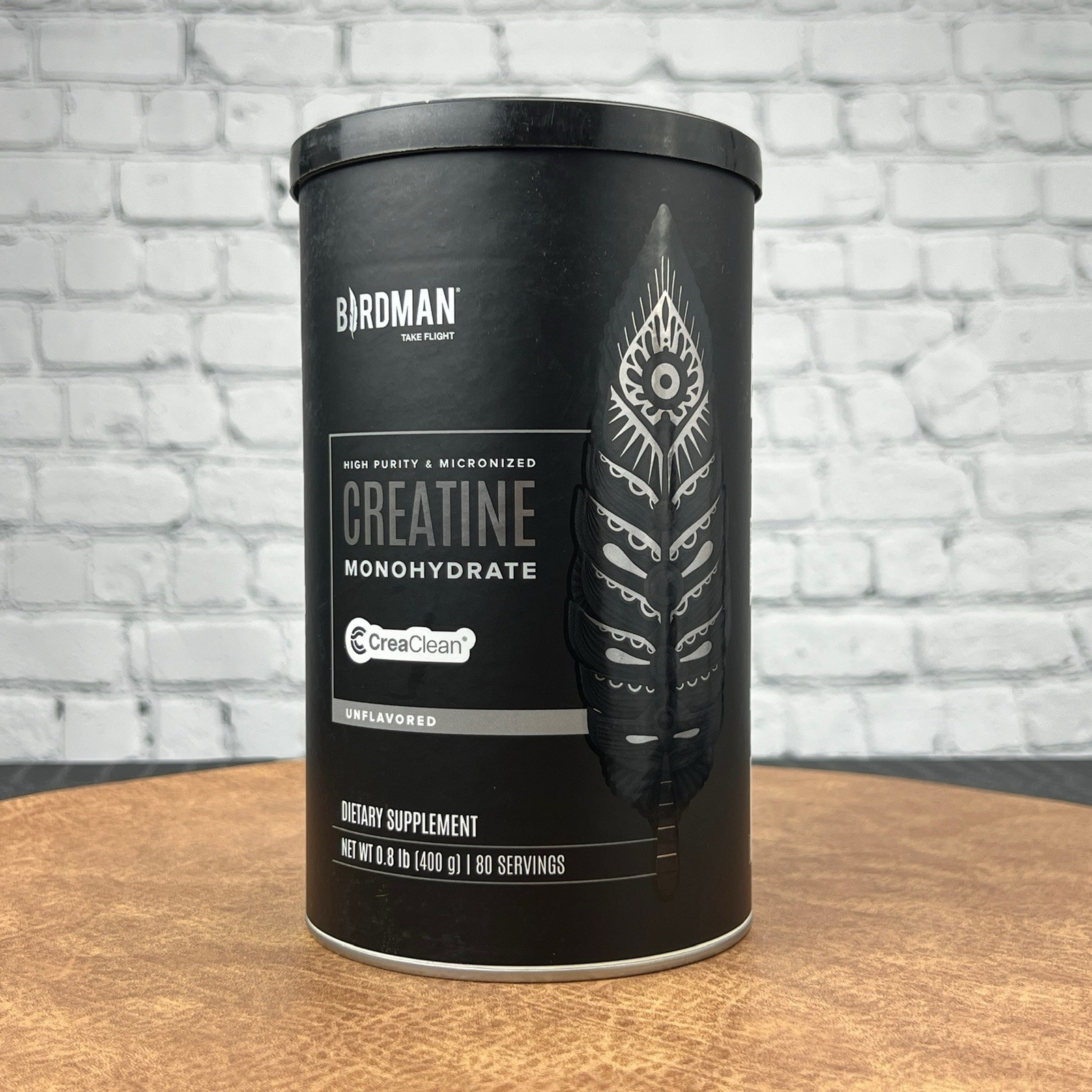 BIRDMAN Micronized Creatine Monohydrate Muscle Recovery 80 Servings