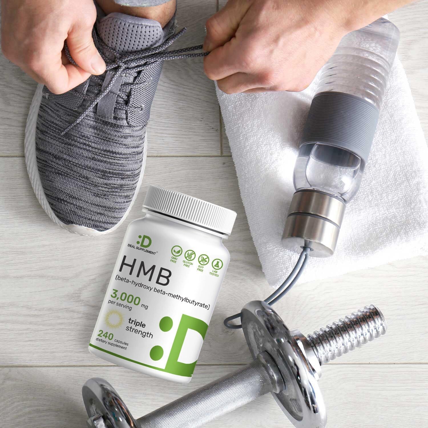 Strength Ultra HMB Supplement for Enhanced Muscle Growth and Retention 240 Caps