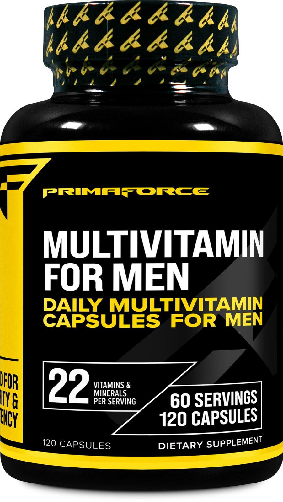 PrimaForce Multivitamin for Men (120 Capsules) – Nutritional Health Supplement