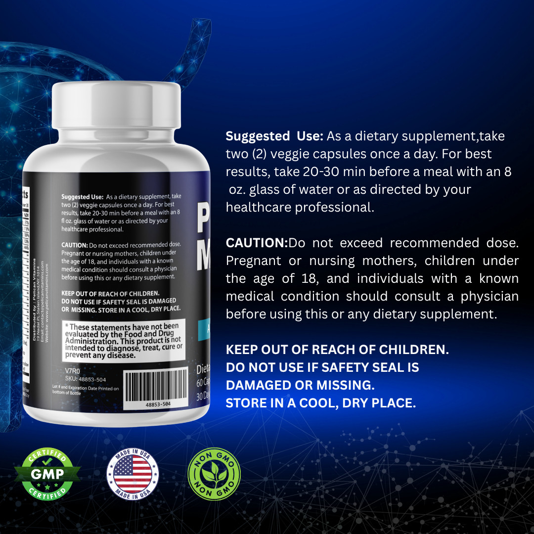 Prostate Max- Support Supplement for Men – Urinary & Bladder Health-1 Bottle