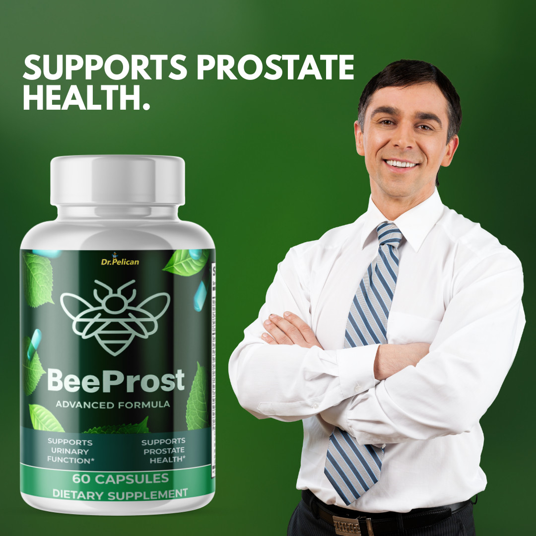 BeeProst- Prostate Support- 5 Bottles- 300 Capsules