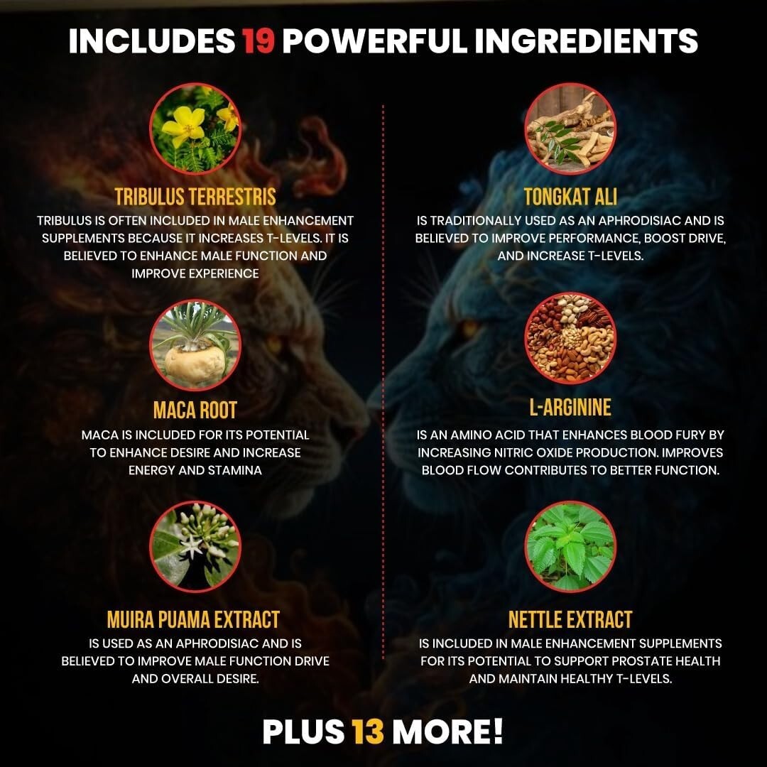 Testosterone Booster Pre Workout Nitric Oxide L arginine Men’s FIRE RECT -90 TAB
