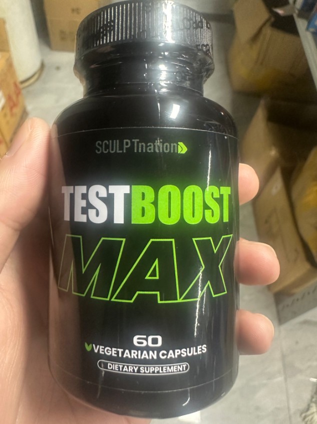 TEST BOOST Max Sculptnation Testosterone Build Muscle Men Fat weight Loss
