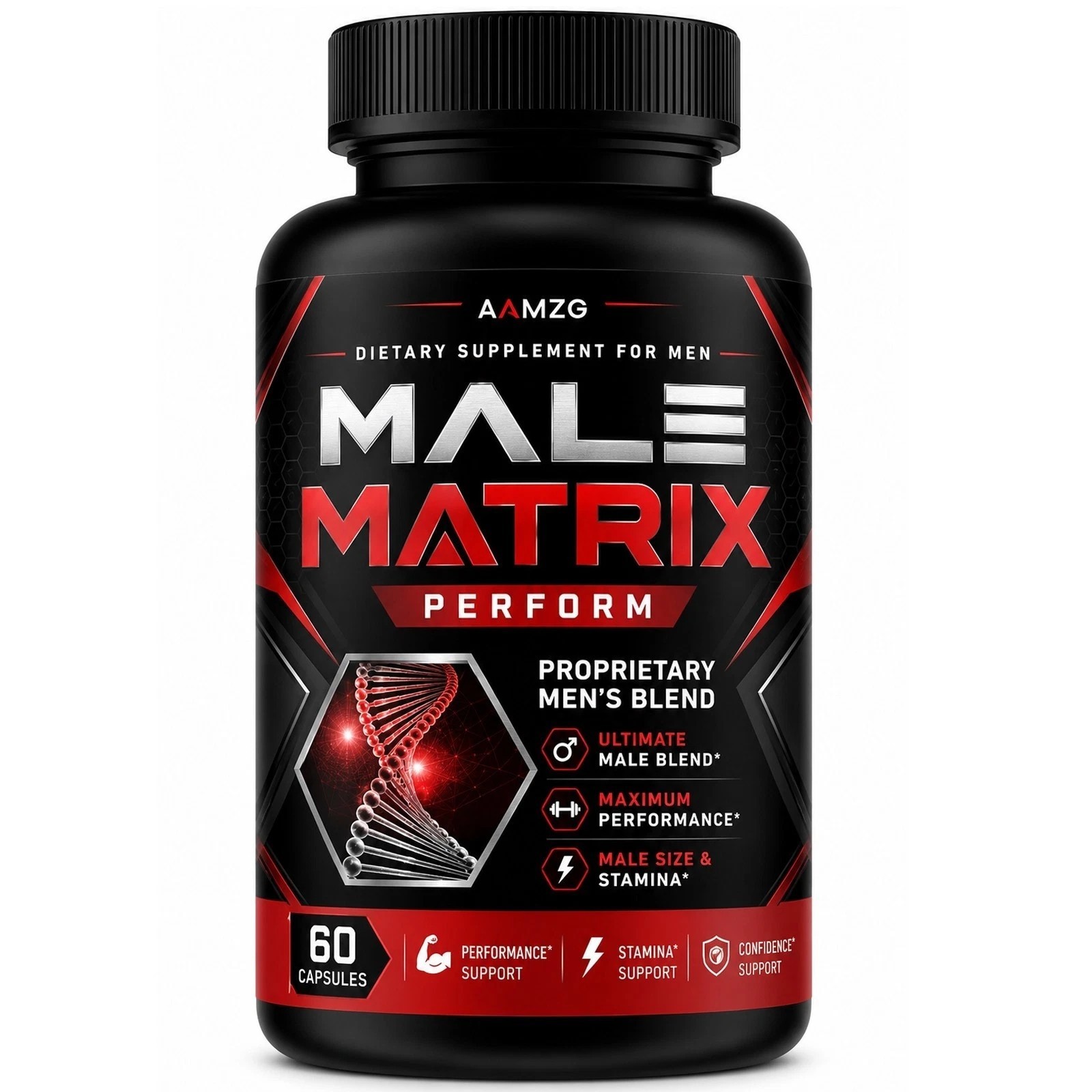 Male Matrix Male Performance Stay Hard 60-Pills (New Packaging)