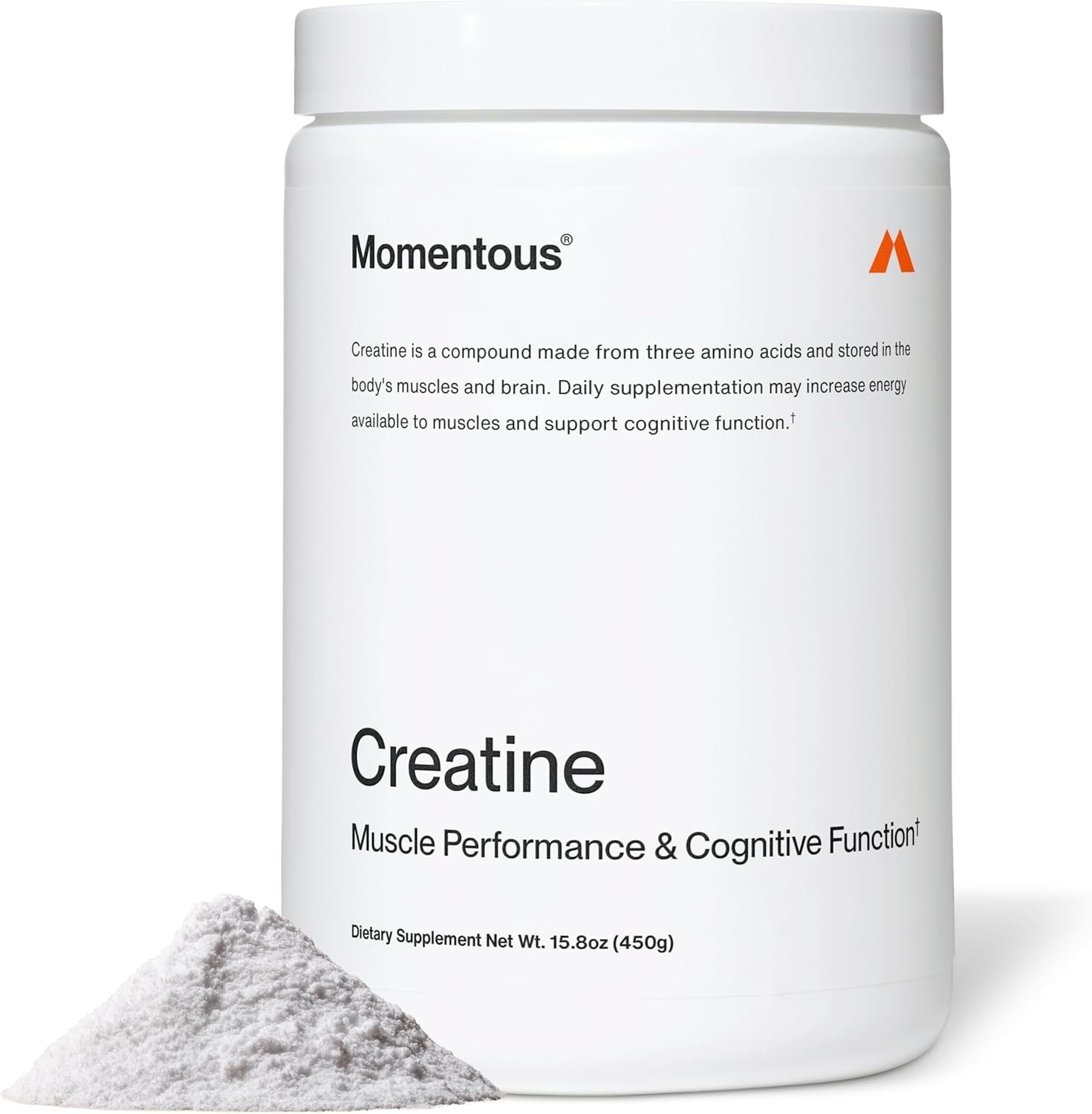 Creatine Monohydrate Powder – 90 Servings, Unflavored, Gluten-Free