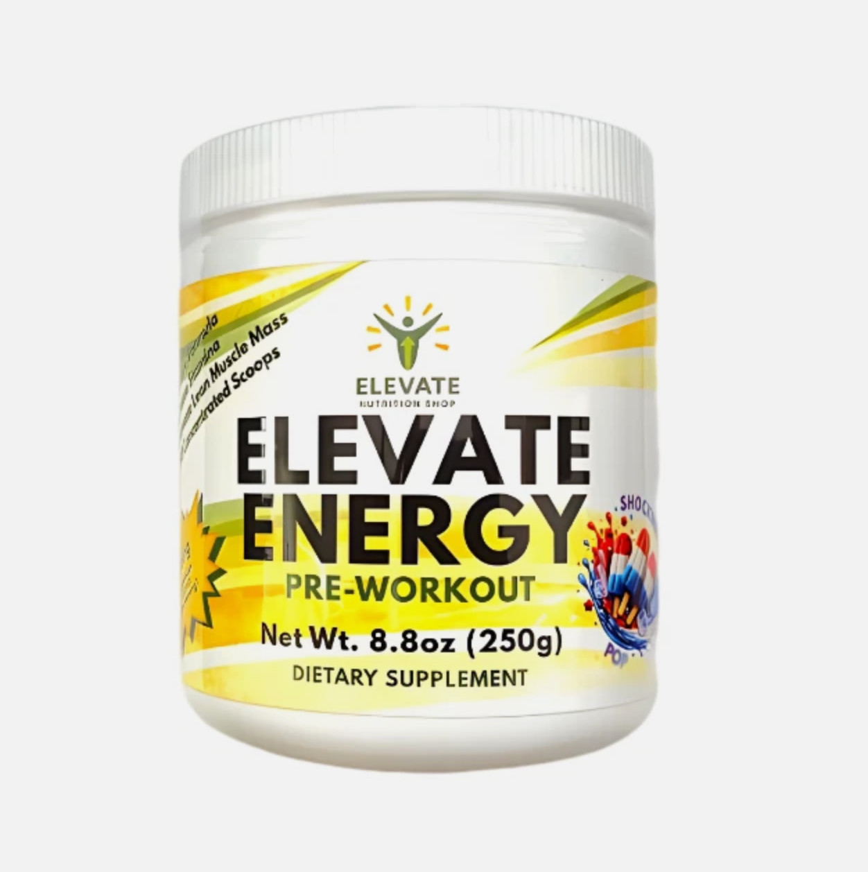 Elevate Nutrition Shop Elevate Energy Pre-Workout Pick Your Flavor 45 Servings