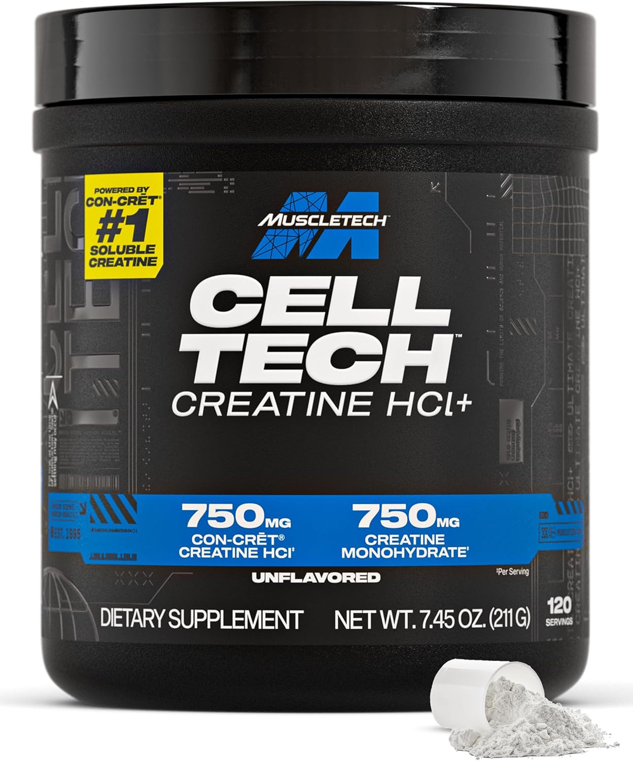 Cell-Tech Creactor Creatine Hcl Powder | Post Workout Muscle Builder for Men & W
