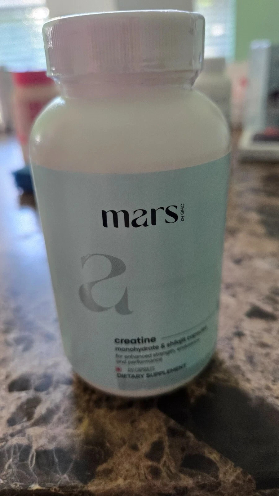 mars by GHC Micronized Creatine Monohydrate Caps: Powered with Shilajit – Pack 1
