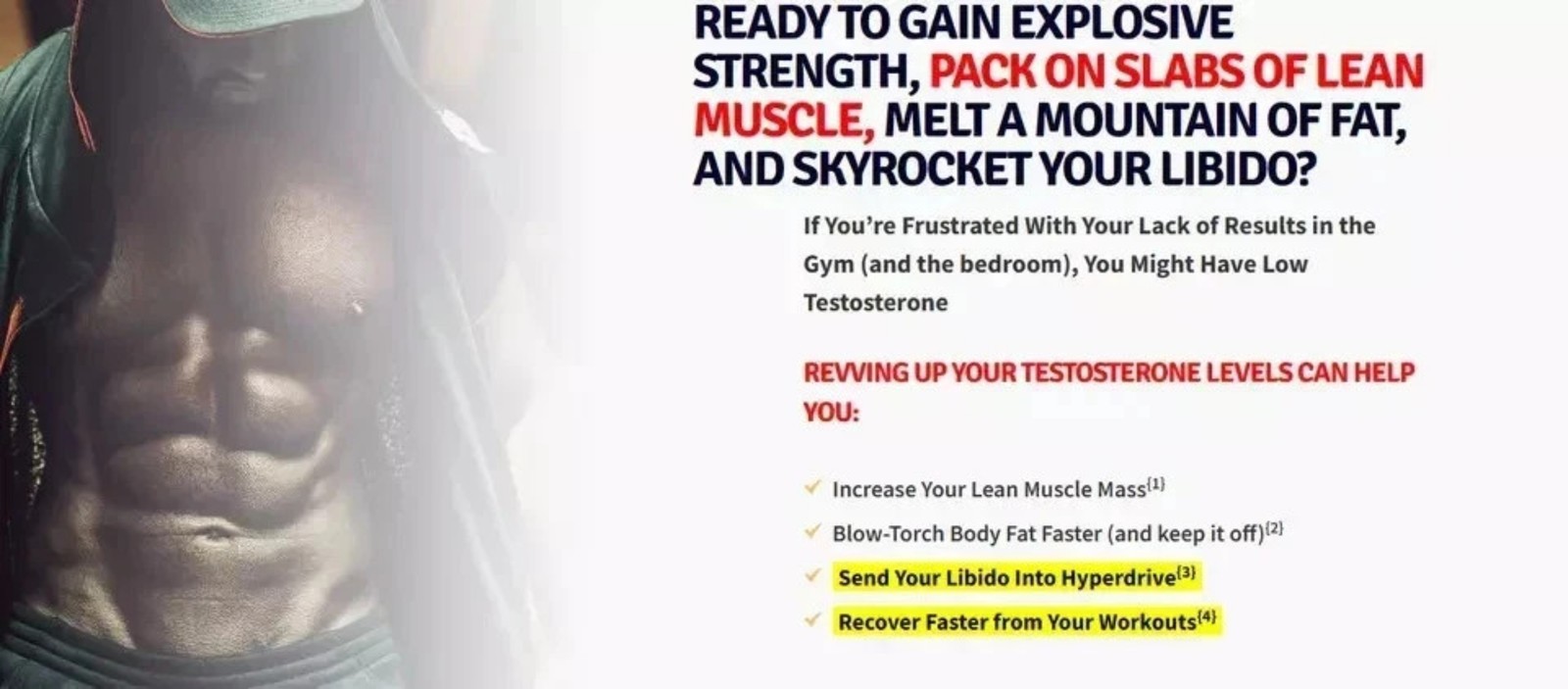 TEST BOOST MAX Sculptnation Testosterone Build Muscle Men Fat Loss XL
