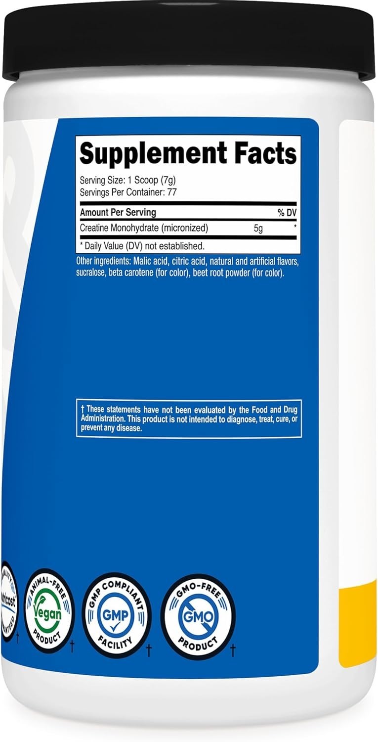 Independently Tested Micronized Creatine – Pineapple Mango 500g Supplement