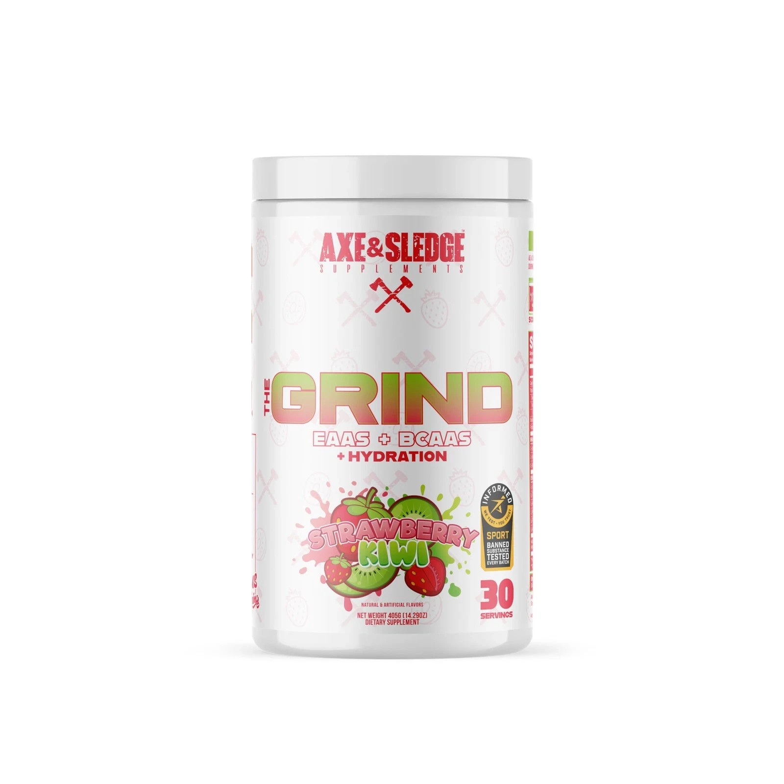 The Grind Essential Amino Acids, Branched Chain Amino Acids, 30 Servings Stra…