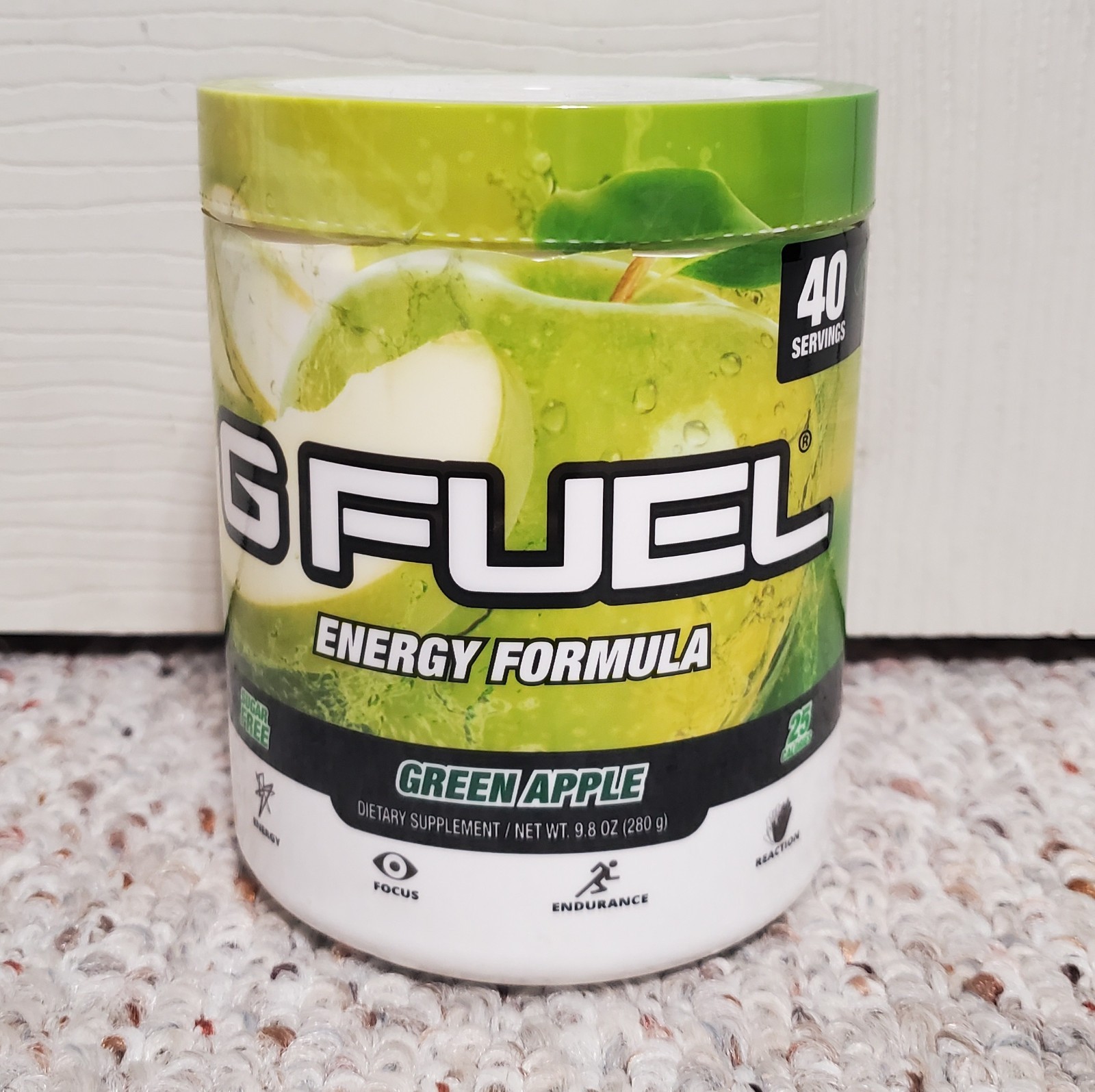 GFuel Green Apple DISCONTINUED EXCLUSIVE TUB