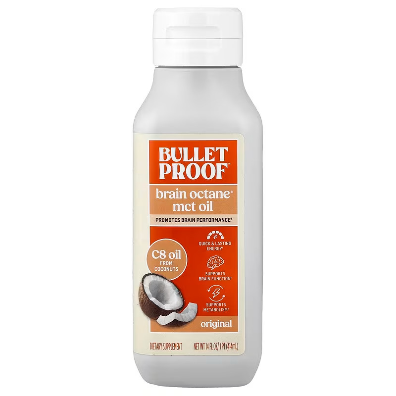 Brain Octane C8 MCT Oil 14 fl oz (414 ml)