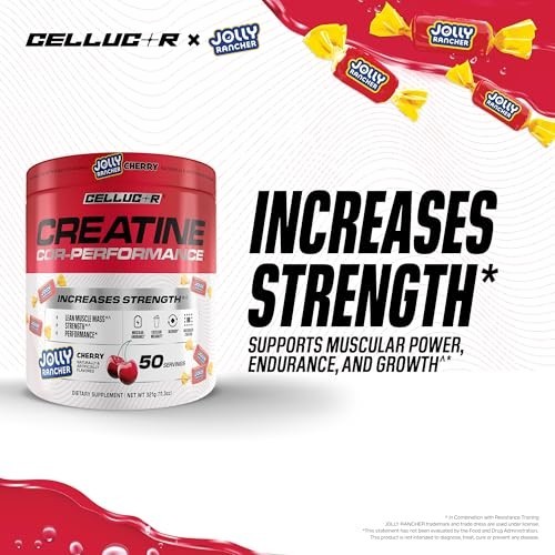 Creatine Powder 5g Per Serving Micronized 50 Servings Keto Friendly Jolly