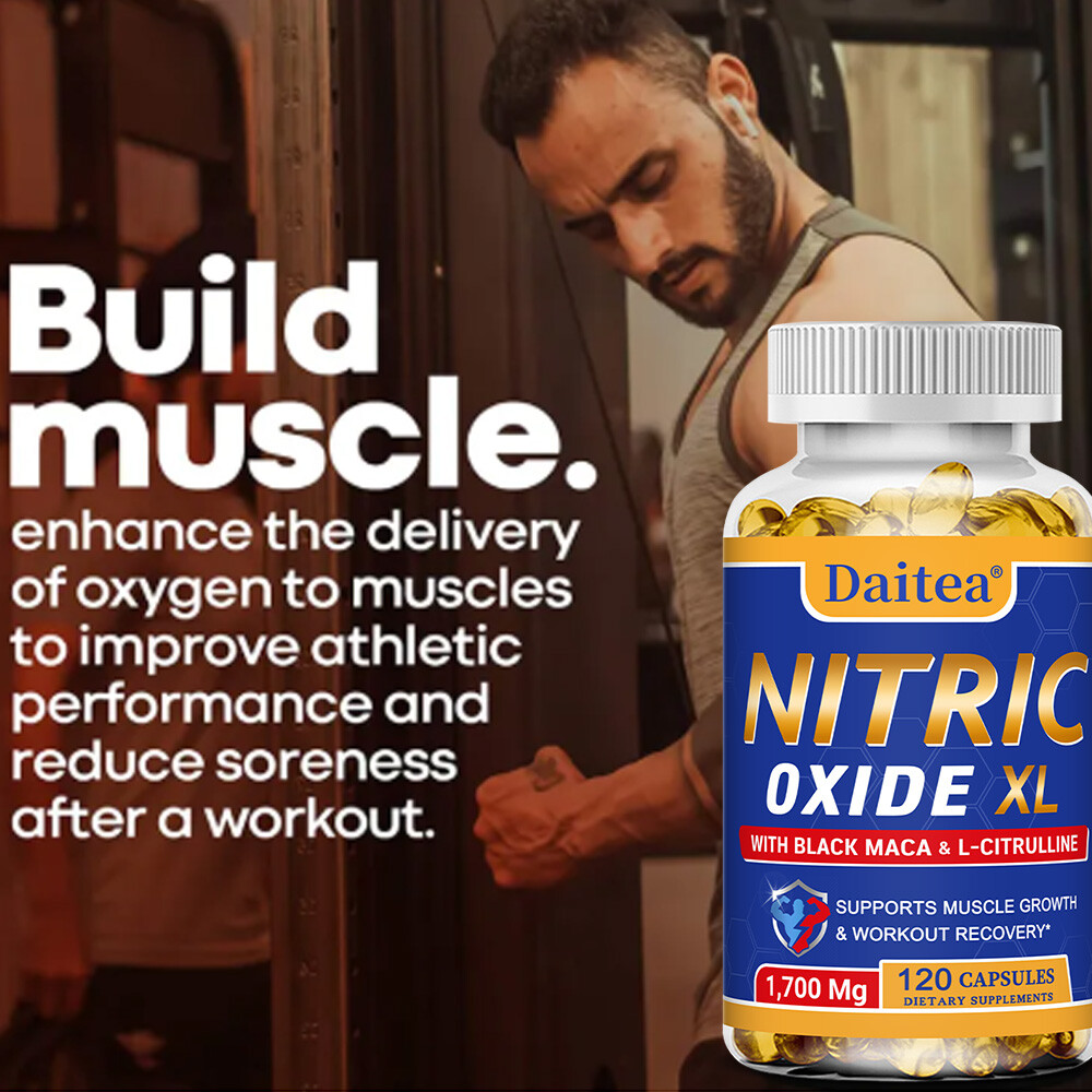 Nitric Oxide XL Capsules – Promotes healthy circulation and enhances performance