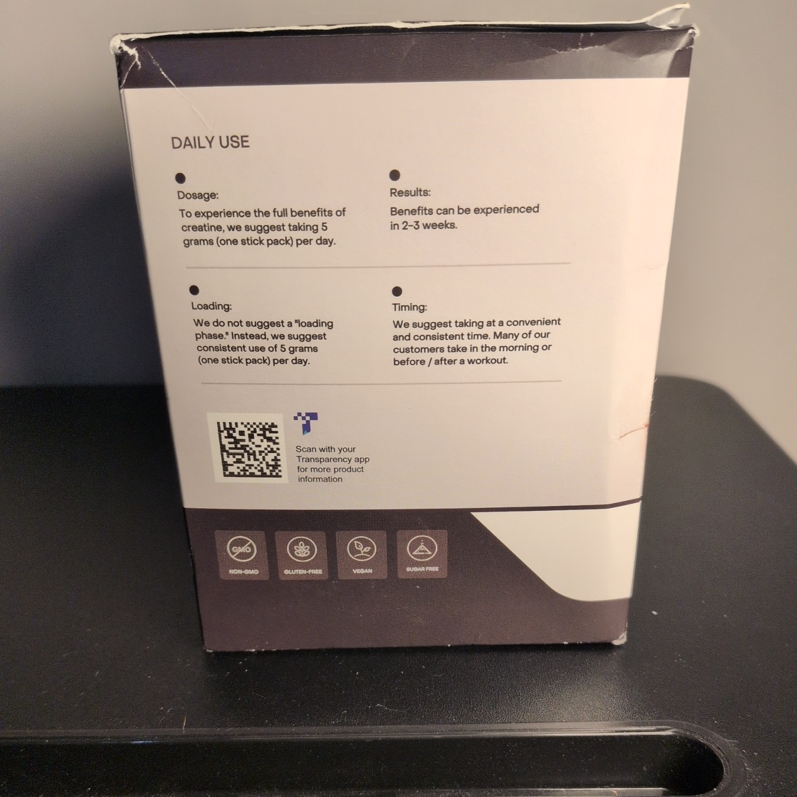 Create Single Serve Creatine Monohydrate Powder 30 Stick Packs.EXP 8/27 FREE 🛳️