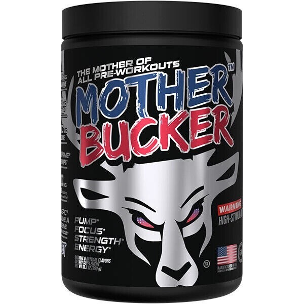 Bucked Up Mother Bucker Mother of All Pre-Workouts 20 Servings 5 Great Flavors