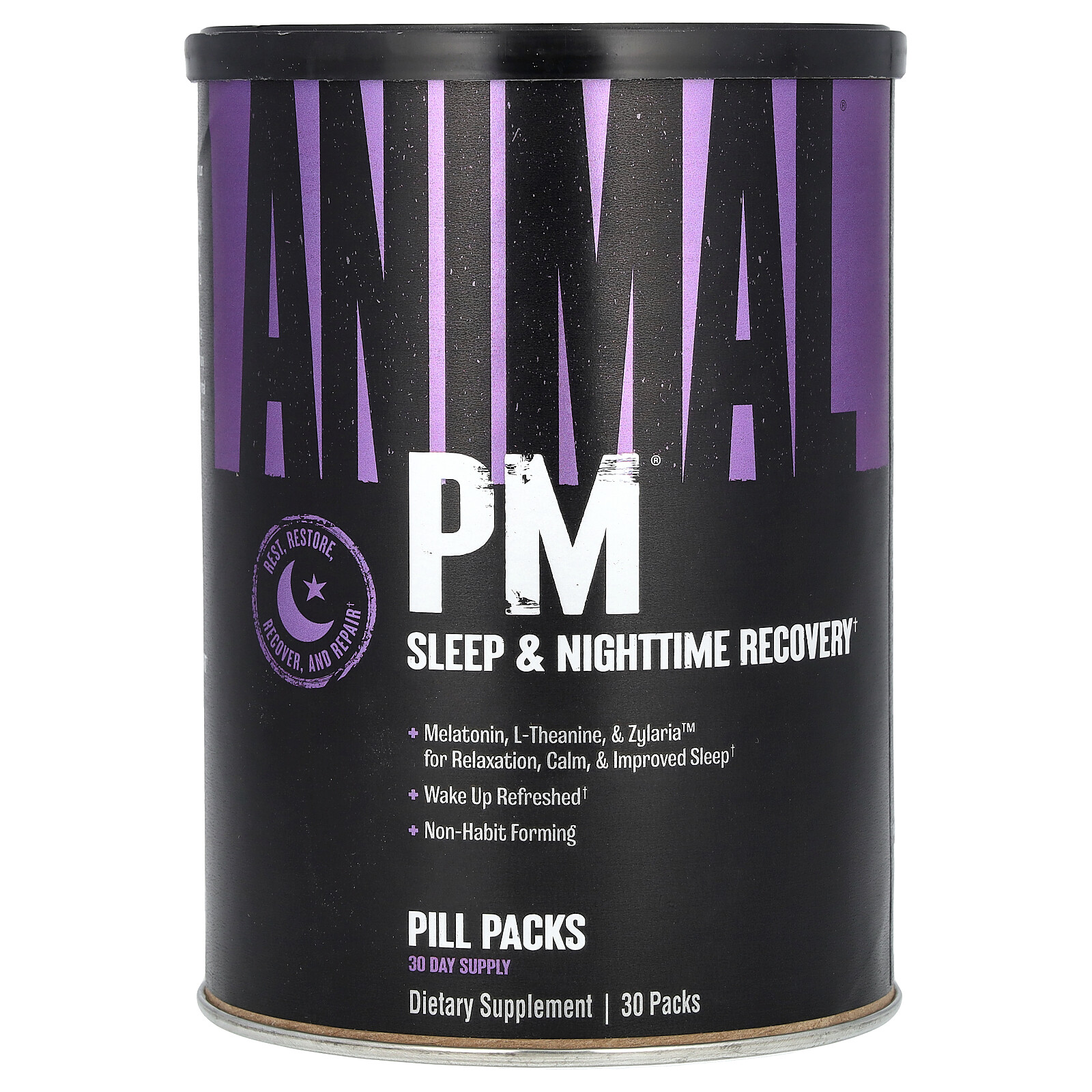 PM, Sleep & Nighttime Recovery, 30 Packs