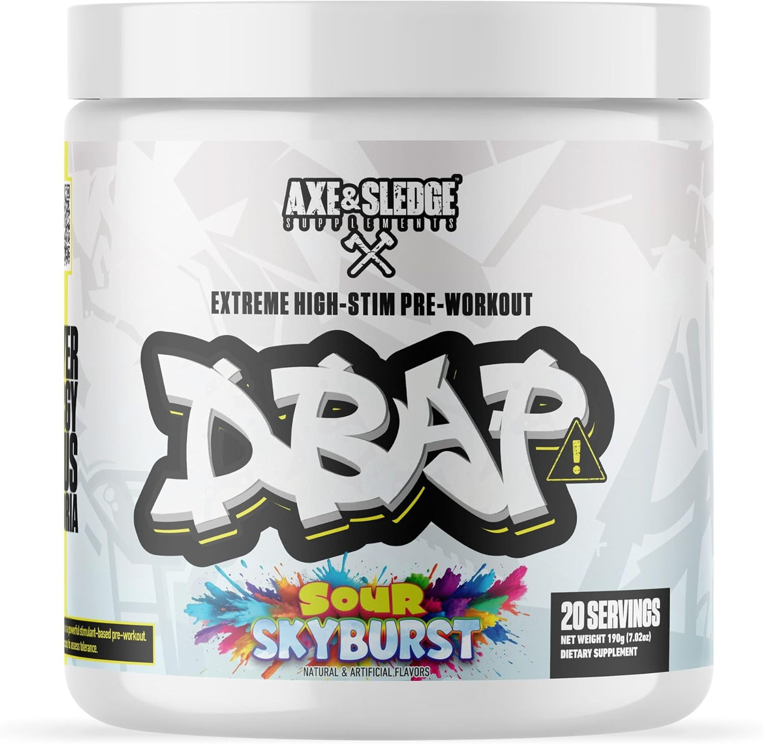 DBAP Extreme High Stim Pre-Workout Powder | 400Mg Caffeine | Beta Alanine, Betai