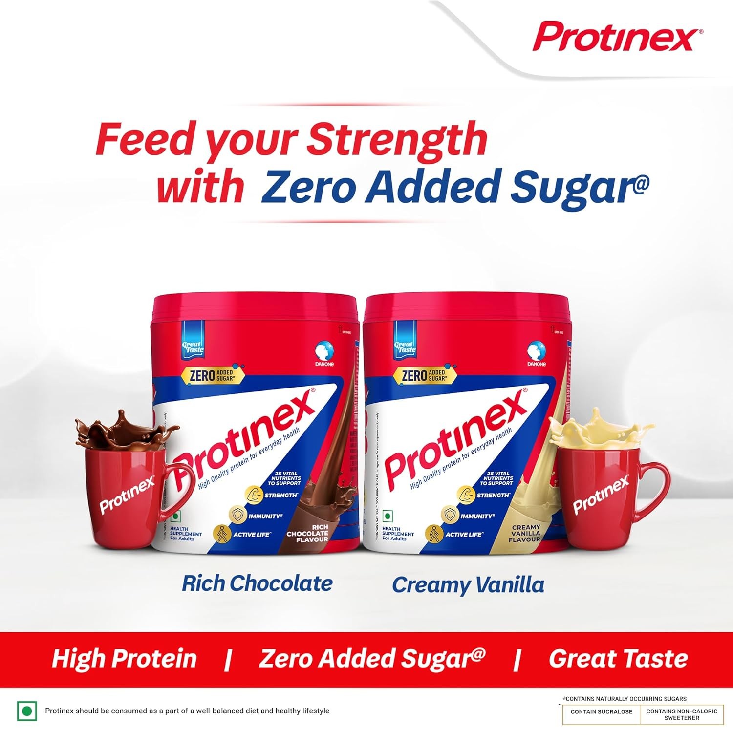 Protinex Health Supplement And Protein Mix For Adults Chocolate Flavor, 400g Jar