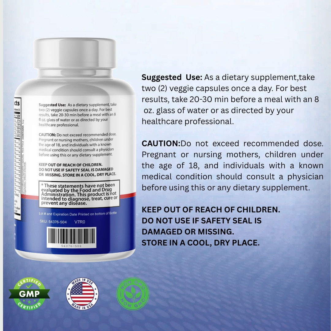 Prostan Plus- Prostate Support- 60 Capsules