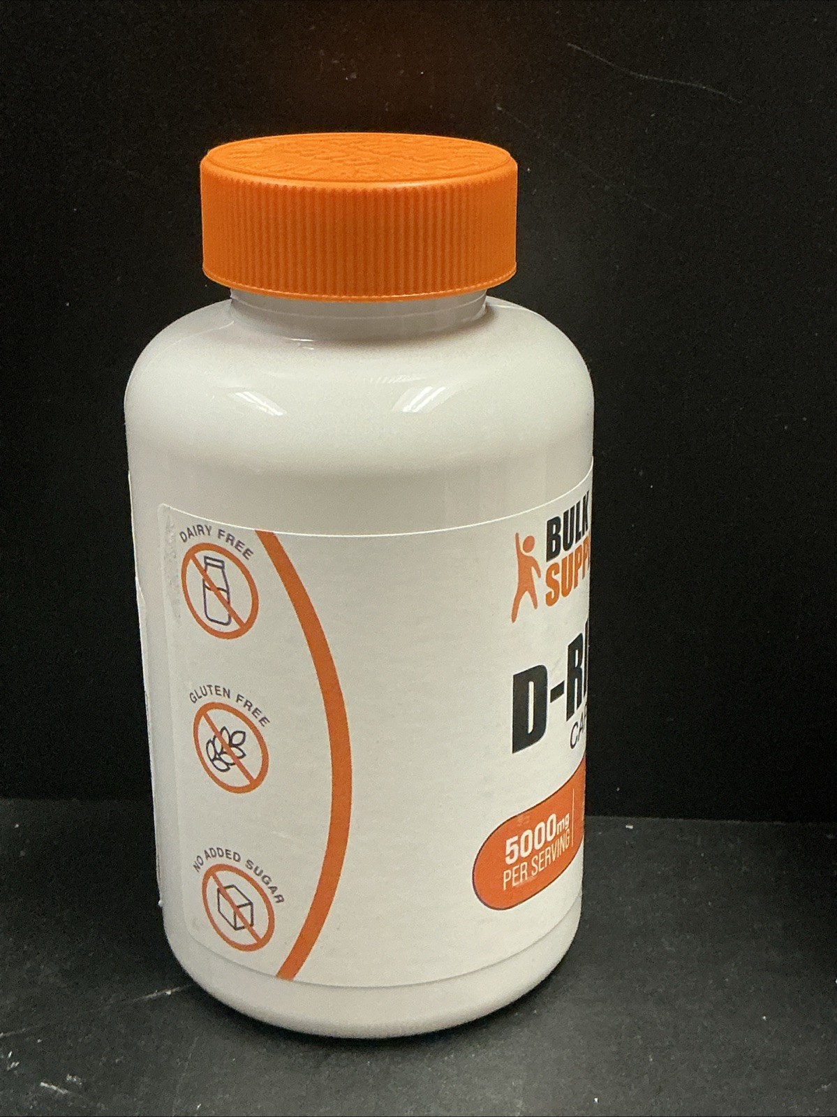 BulkSupplements D-Ribose 210 Capsules – 5g Per Serving EXP. 09/2026