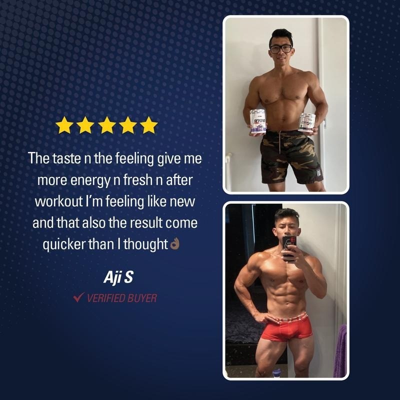 Strawberry Cosmic Blast Energy Focus Powder Metabolism Support 33 Servings