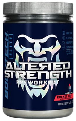 Altered Strength Pre-Workout with Nootropics – Rocket Pop (15.3 oz./30 Servings)