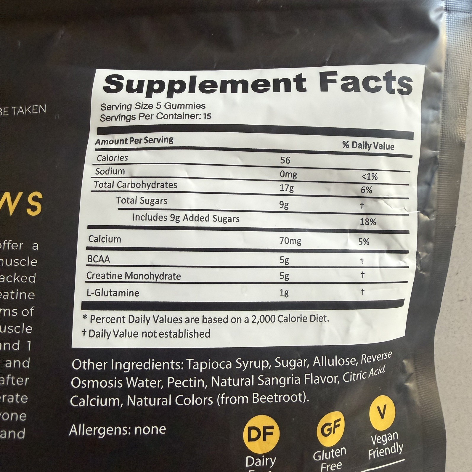 After Burn Creatine Monohydrate Chews Post Workout Recov Muscle Grow NEW BB0726