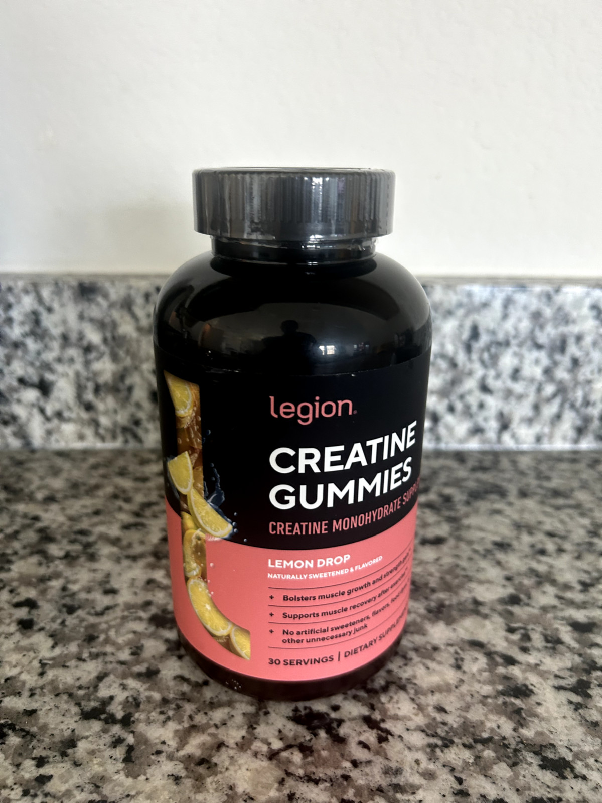 LEGION Creatine Monohydrate Gummies Clean Chewable Creatine Supplement