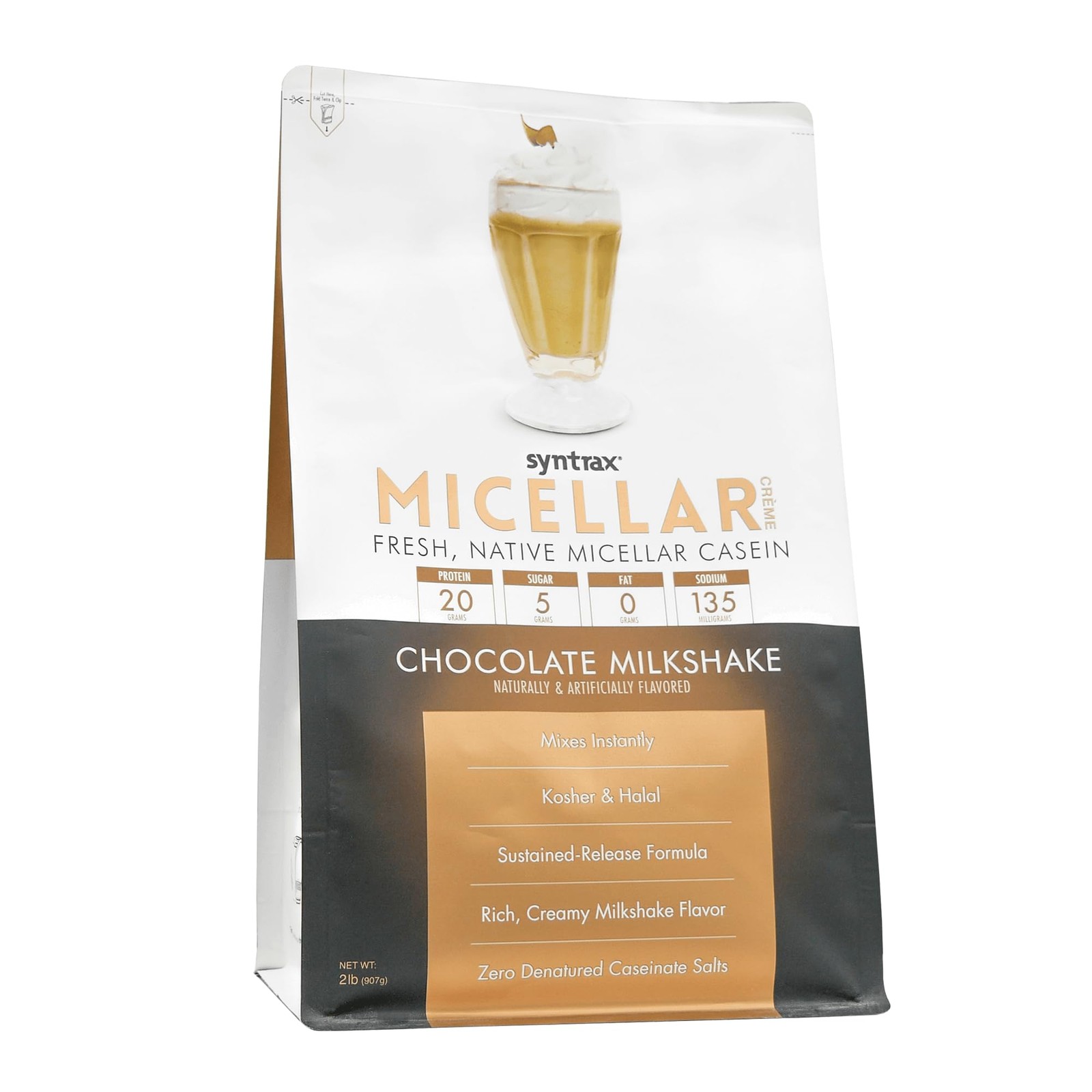 Syntrax Nutrition Micellar Creme Fresh Native Micellar Casein Chocolate