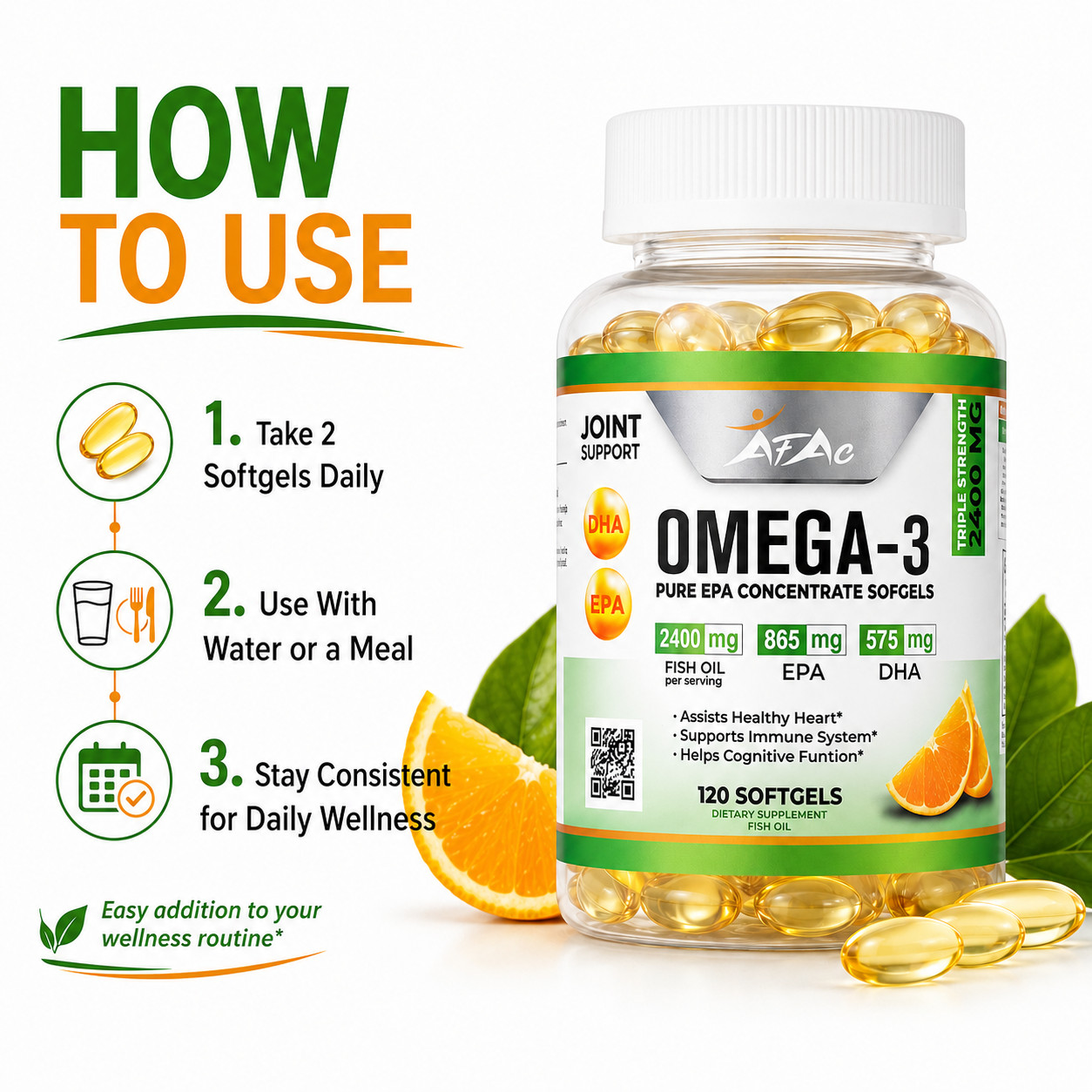 OMEGA 3 FISH OIL 1.000 MG ALFA 100 CAPSULES Omega3