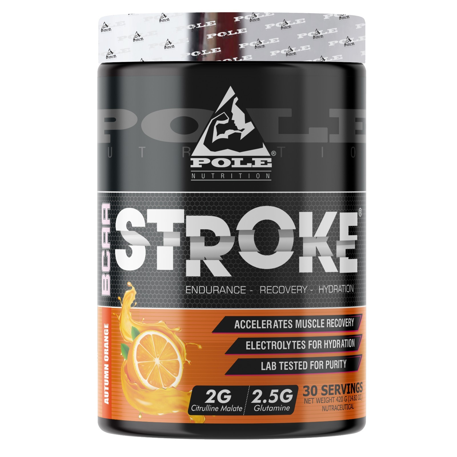 Pole Nutrition Stoke Bcaa – Blue Raspberry – 30 Serving, 420 Gram