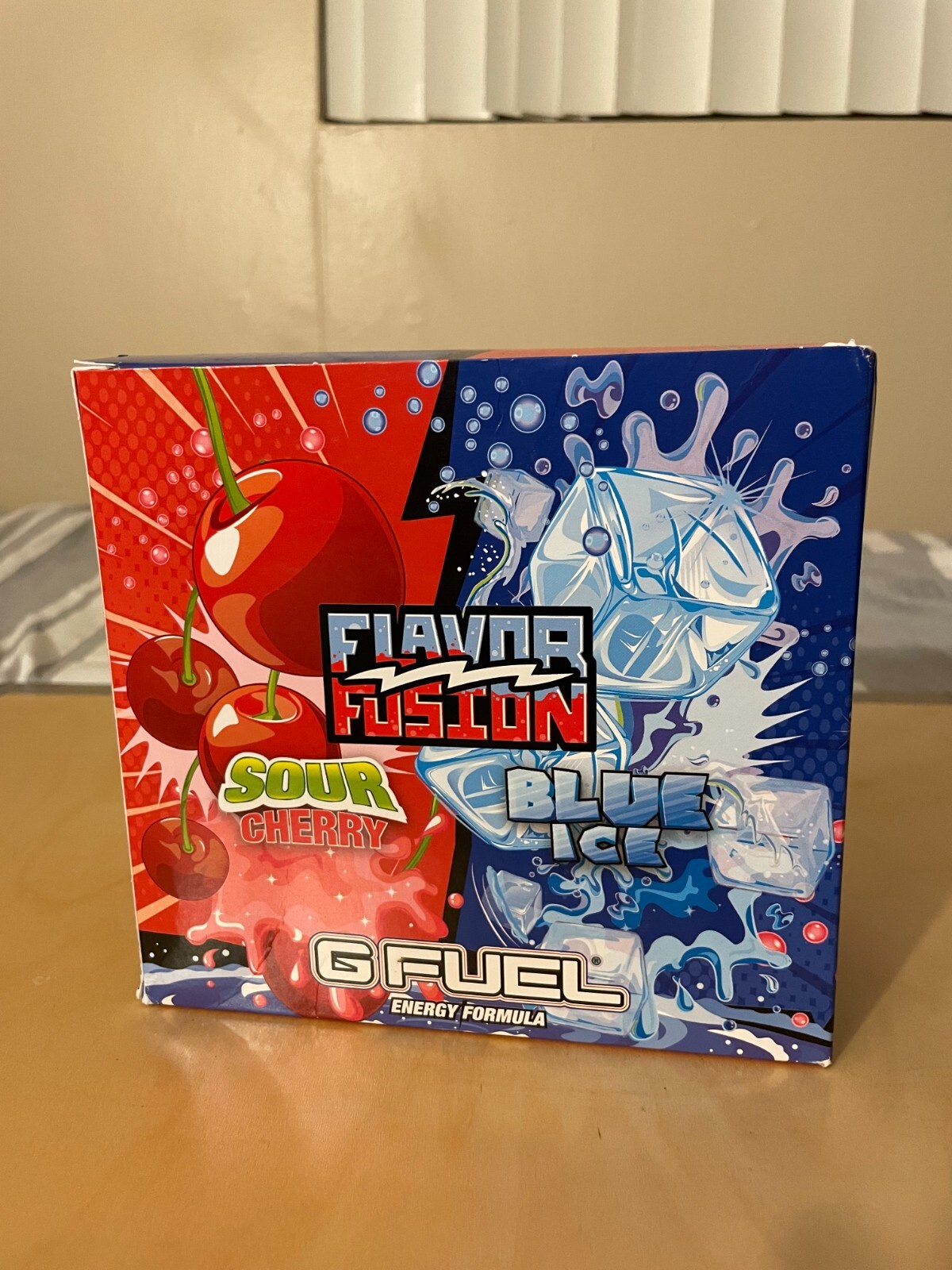 GFuel Flavor Fusion Collectors Box – Sour Cherry & Blue Ice (Shaker Included)